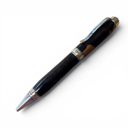 Big Ben Cigar Pen Gold and Chrome Pau Santo
