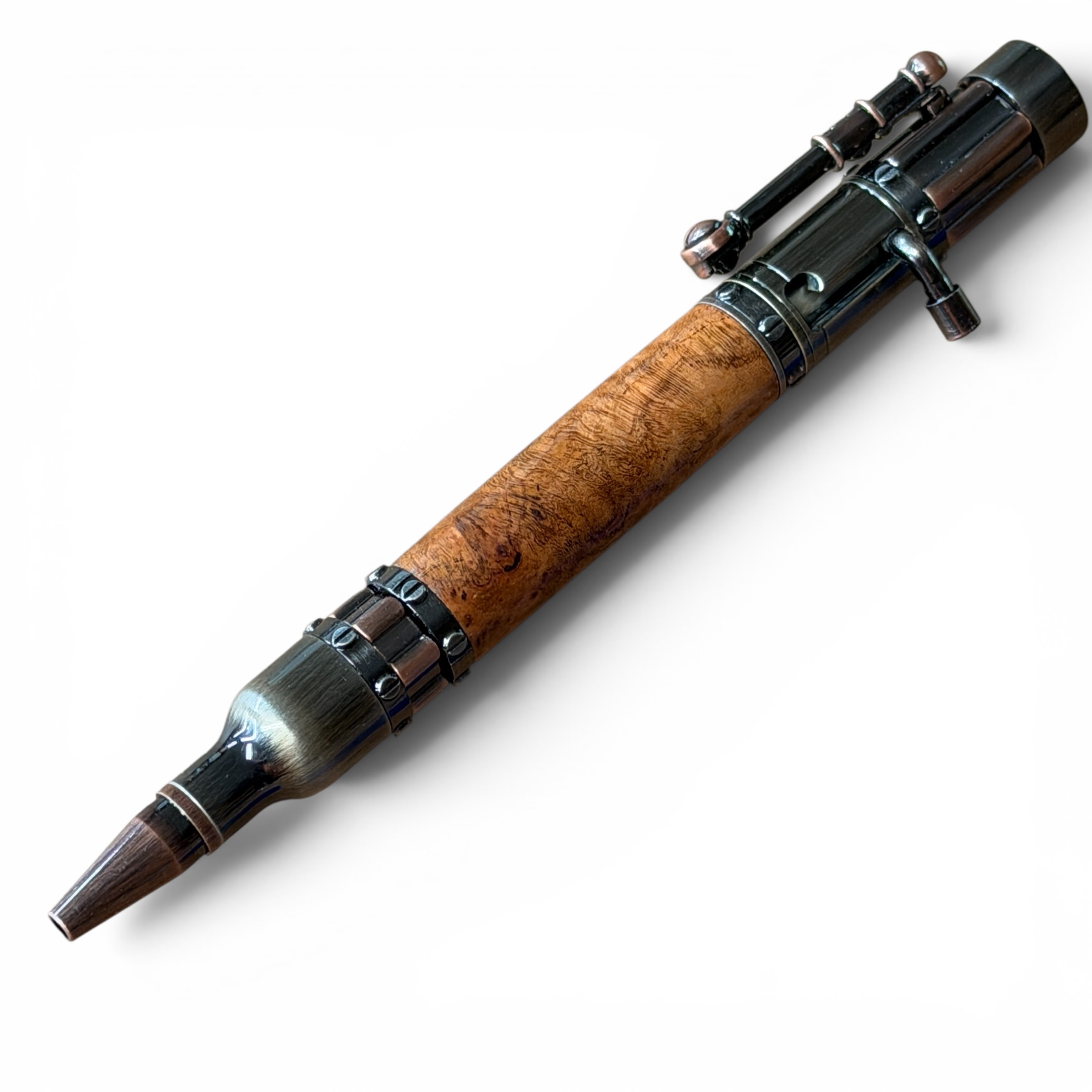 Steam Punk Pen Cherry Burl