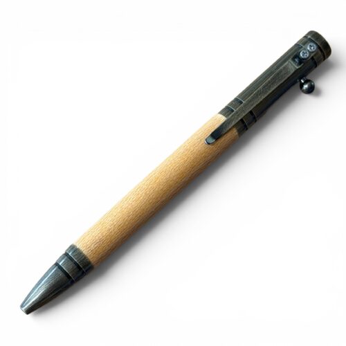 Tec Pen Brass Sycamore Root