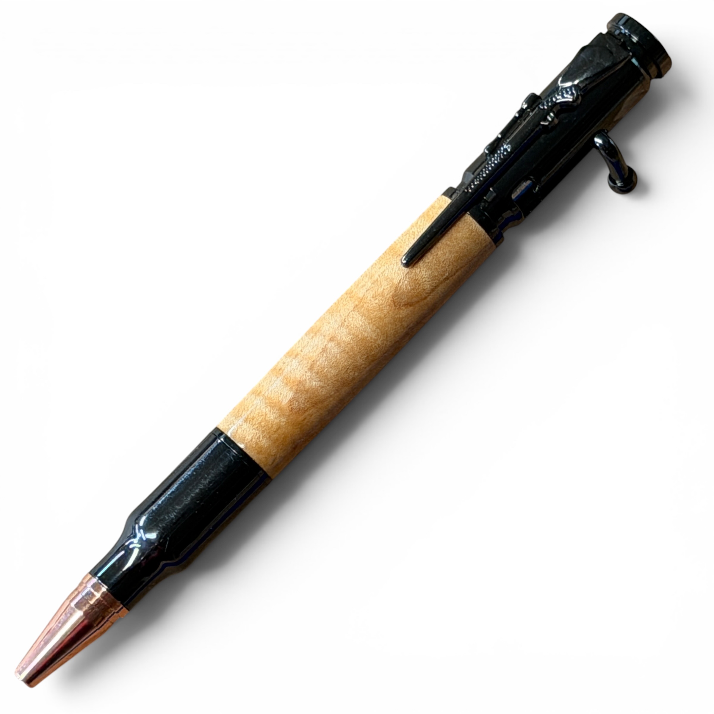 Bolt Action Gunmetal Michigan Maple