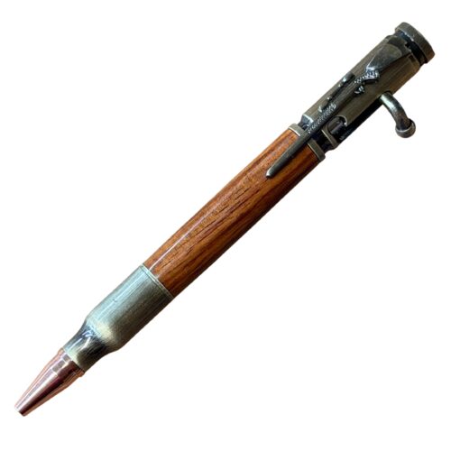 Bolt Action Brass Acacia