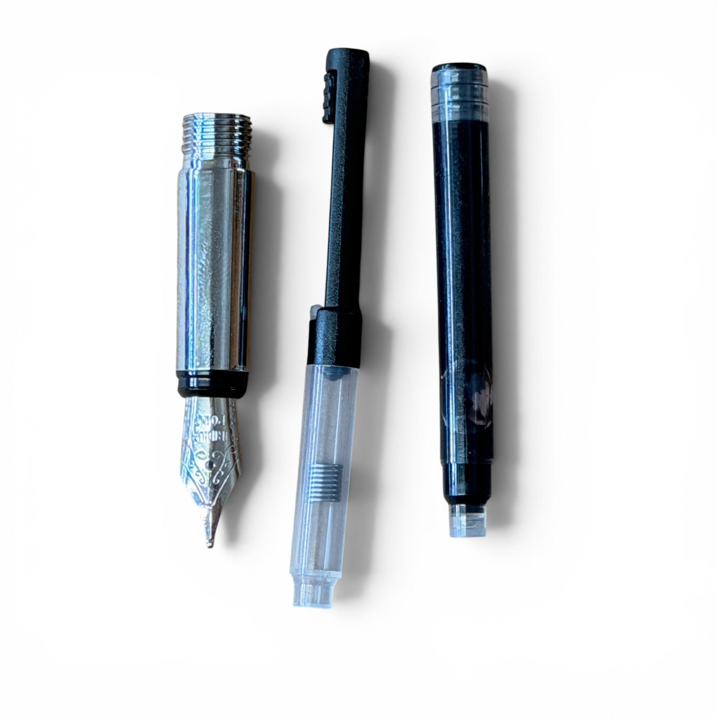 Fountain/Rollerball Chrome Michigan Walnut