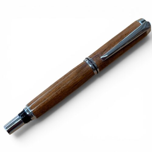 Fountain/Rollerball Chrome Michigan Walnut