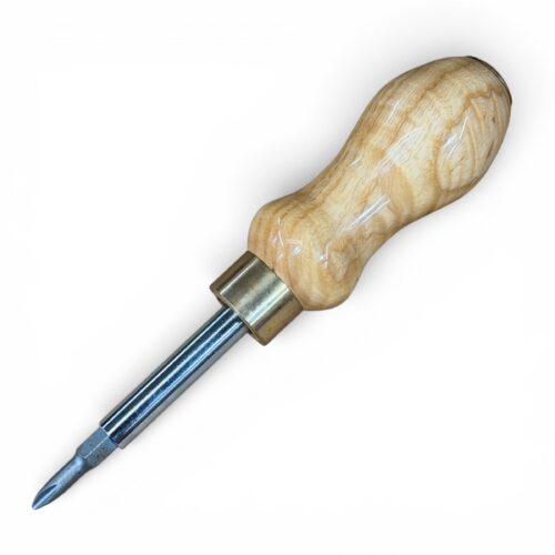 4 Way Screwdriver Michigan Ash Burl