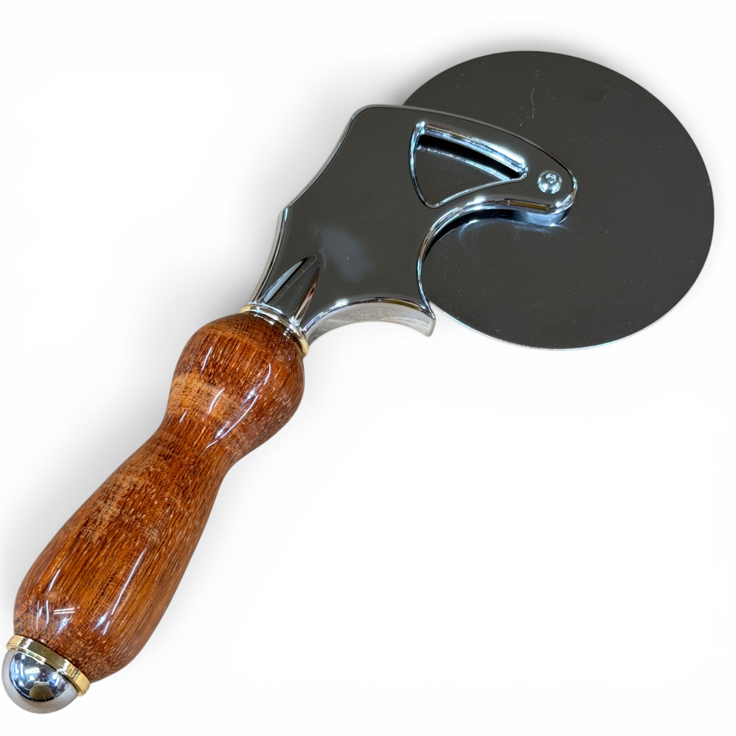 Pizza Cutter Golden Oak