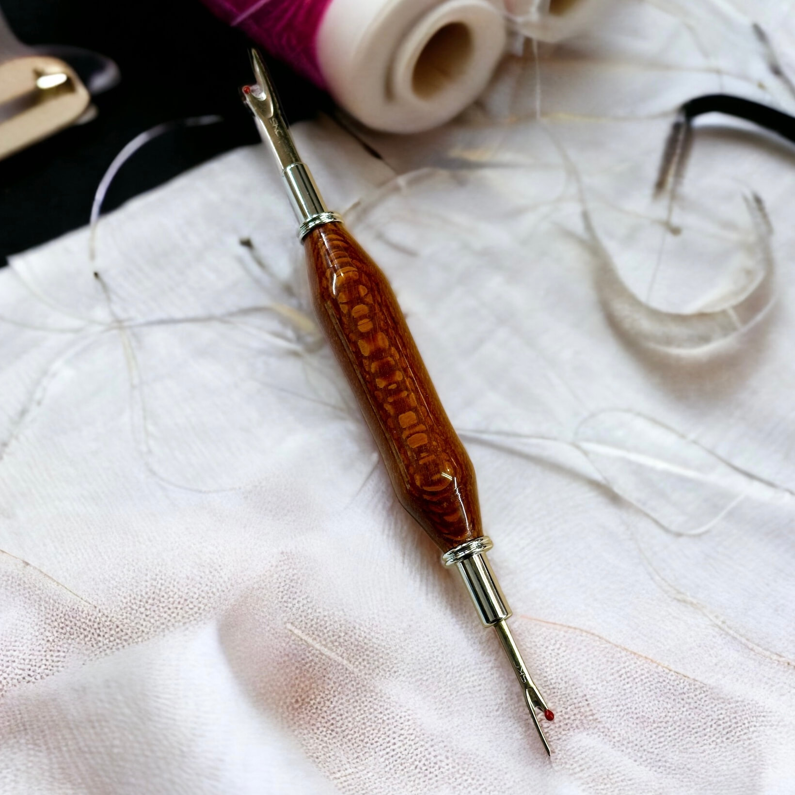 Seam Ripper with Lacewood