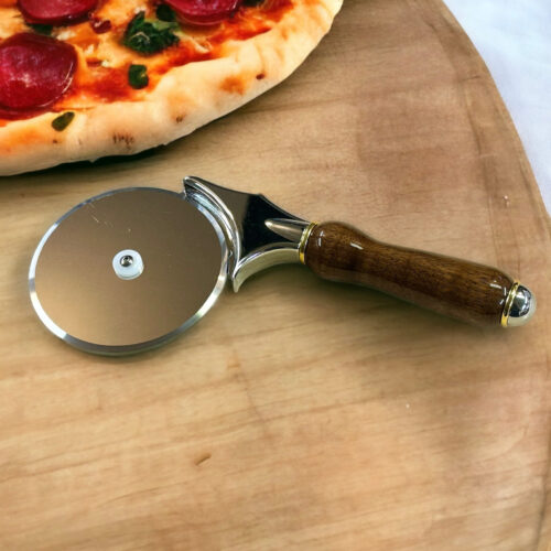 Michigan Walnut Pizza Cutter